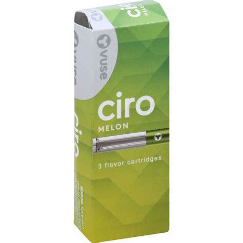 Vuse Ciro Flavor Cartridges, Melon | Tobacco - Shipping Only | Super ...