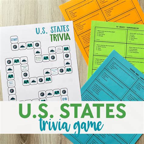 U.S. States Geography Game – Learn in Color