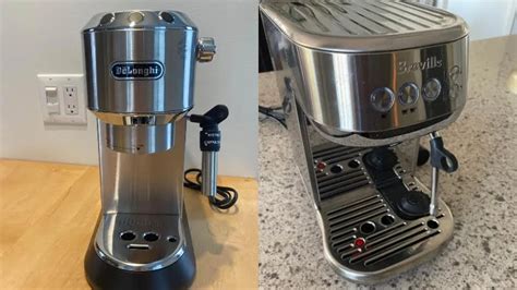 DeLonghi Dedica Deluxe vs Breville Bambino Plus Comparison