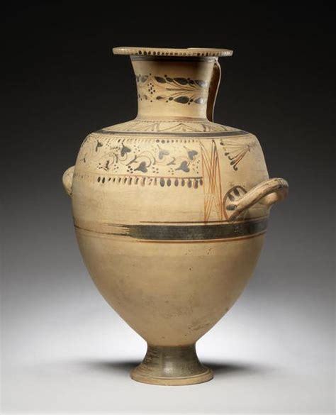 A Hellenistic pottery hydria - Circa 3rd Century B.C. | Ancient pottery, Ancient art, Ancient ...