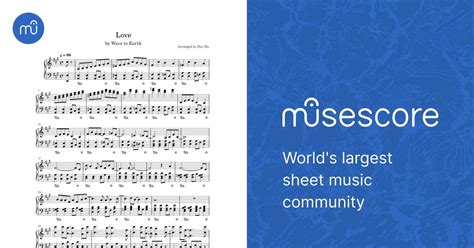 Love – Wave to Earth Sheet music for Piano (Solo) | Musescore.com