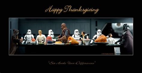 Happy Thanksgiving! | Star wars action figures, Star wars humor, Star wars