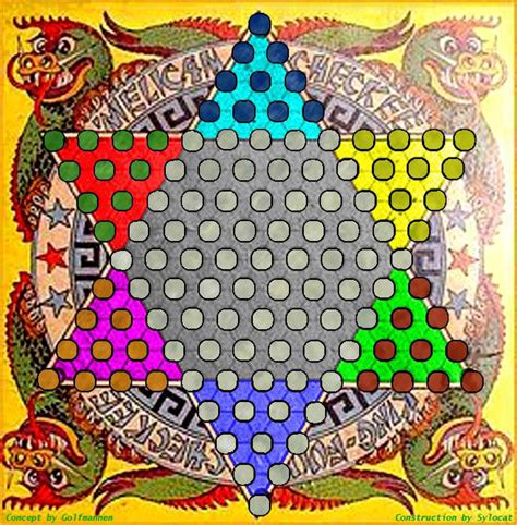 Chinese Checkers Map