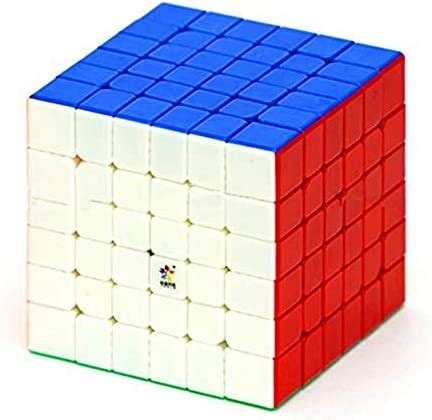 QIYI Cube 6x6 Rubiks Cube 6x6x6 Stickerless Speed Smooth Durable 3D Puzzle Cube Stickerless Toy ...