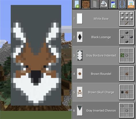 Deer banner 🦌 | Minecraft banner patterns, Minecraft banner designs, Minecraft banners