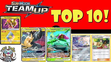 Top 10 Pokemon Cards from Team Up! (Tag Team GXs!) - YouTube