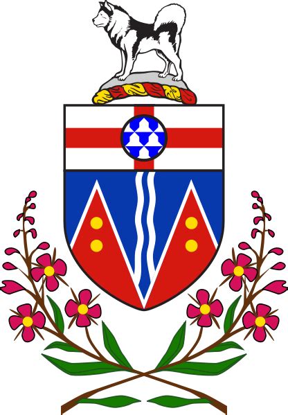 coat of arms Yukon | Blason, Canada et Héraldique