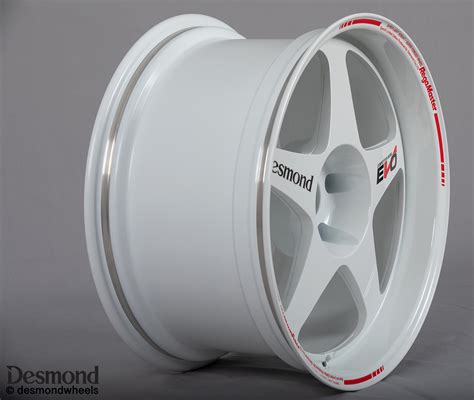 Desmond Regamaster EVO II 18X10 5X120 +25 Offset White Silver Gunmetal Gloss Black New Almighty ...