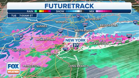 Snow expected to hit NYC Monday afternoon into Tuesday