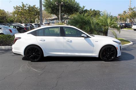 2020 Cadillac CT5-V In Summit White Paint On Black Wheels | GM Authority