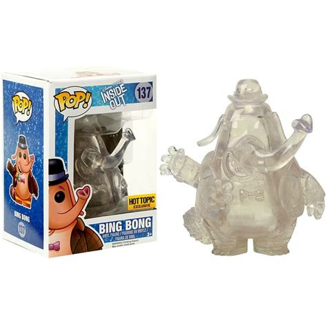 Disney / Pixar Funko POP! Disney Bing Bong Vinyl Figure [Clear] - Walmart.com - Walmart.com