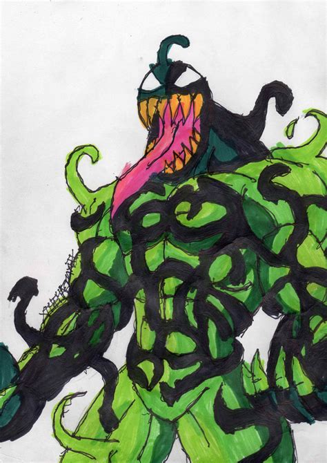 New Symbiote Hulk Design by ChahlesXavier on DeviantArt