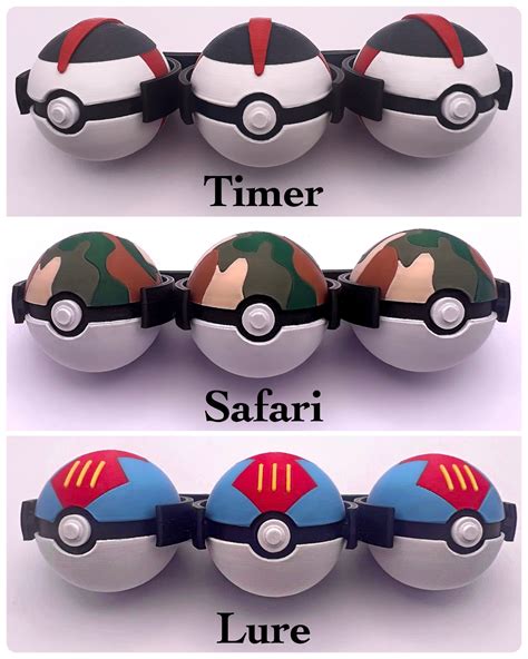 Pokeball Cosplay Prop With Belt Clip - Etsy