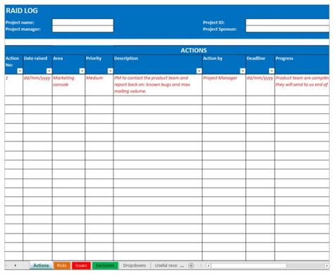 Raid Log Template | 6+ Free Printable MS Word Log Formats, Samples, Examples, Forms