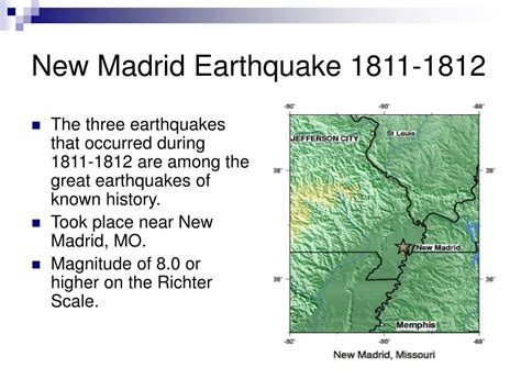 PPT - New Madrid Earthquake PowerPoint Presentation, free download - ID ...