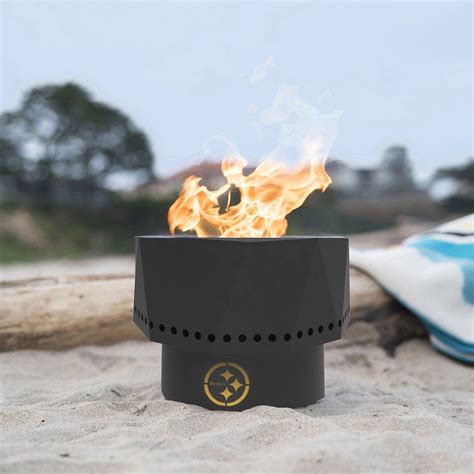 Pittsburgh Steelers Smokeless Portable Fire Pit in 2021 | Portable fire ...