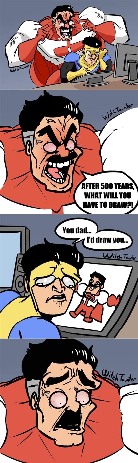 the follow-up to the invincible drawing | Think, Mark | Know Your Meme