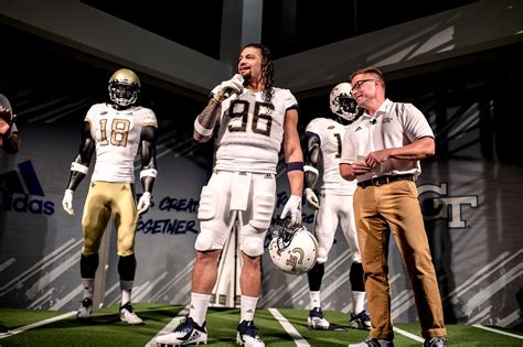 Georgia Tech | adidas Football Uniform Unveil Event – Football — Georgia Tech Yellow Jackets