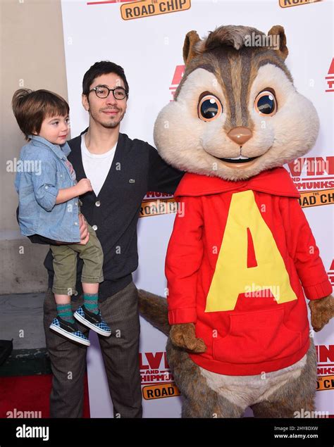 Justin Long "Alvin and the Chipmunks: The Road Chip" Los Angeles ...