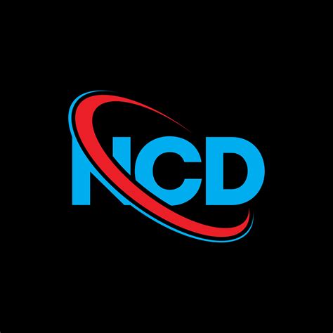 logotipo de ncd. carta ncd. diseño del logotipo de la letra ncd. logotipo de iniciales ncd ...