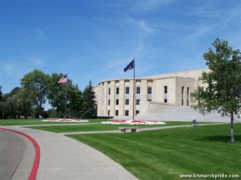 Picture of North Dakota State Capitol in Bismarck-Mandan, North Dakota ...