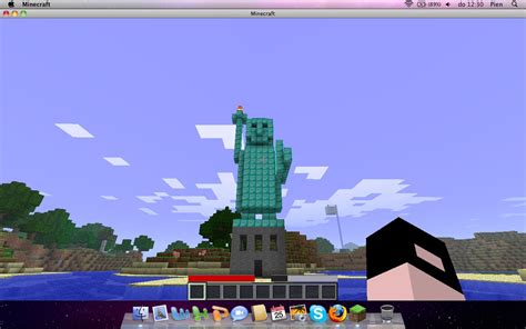 statue of liberty Minecraft Map