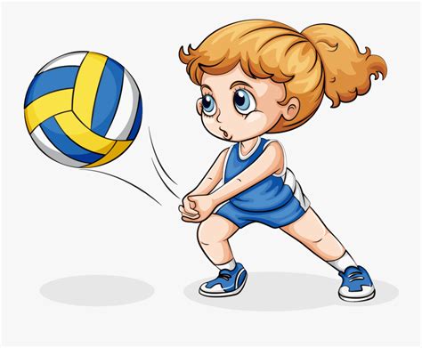 kids playing volleyball clipart 10 free Cliparts | Download images on Clipground 2024