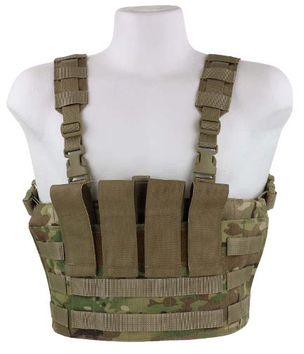 Pistol Caliber Carbine PCC Chest rig front Multicam | Beez Combat Systems