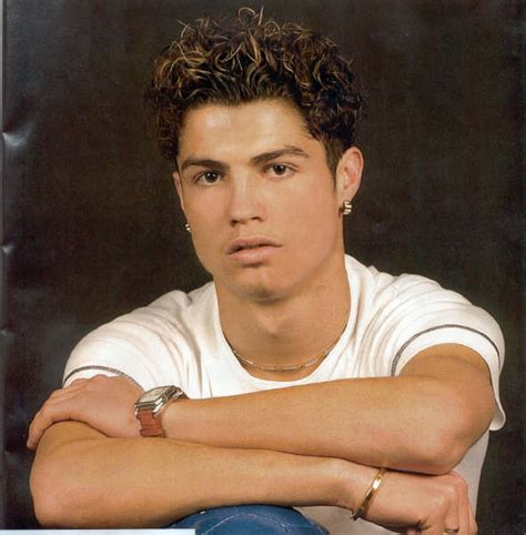 Cristiano Ronaldo and his Medium Length Curly Hairstyles! - The ...