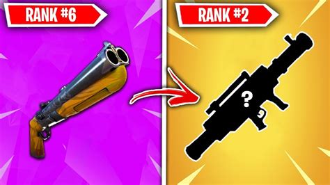 Top 10 VAULTED Fortnite Weapons Ranked WORST TO BEST! - YouTube