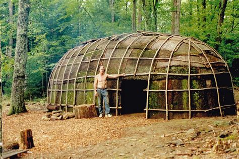 Algonquin Bark Covered Wigwam – Living Stone Age