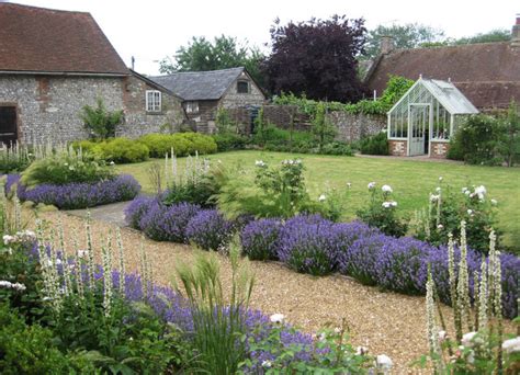 Lavender Garden Border