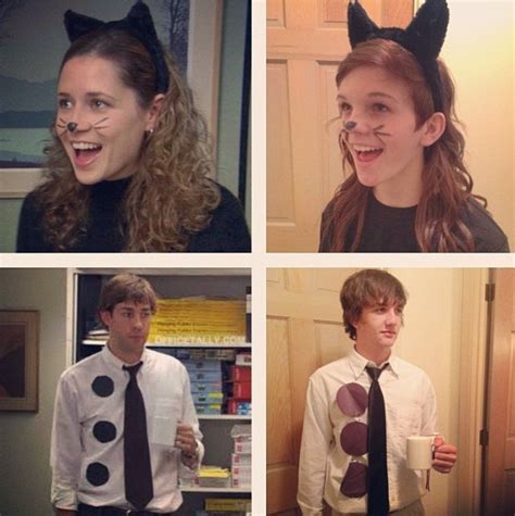 Jim&Pam Halloween | Office halloween costumes, Couple halloween costumes, Cute couple halloween ...