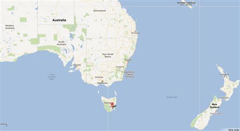 Hobart Map - Australia