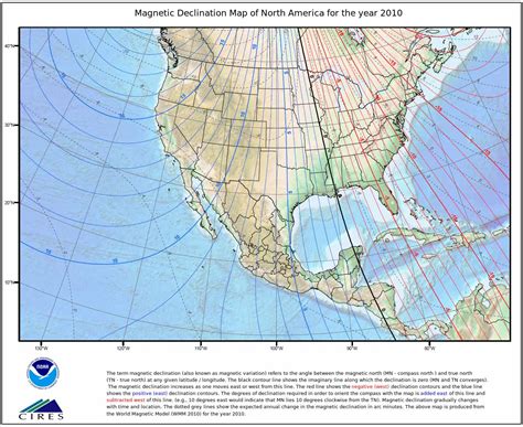 Magnetic Declination Map 2021 - Map Of New Mexico