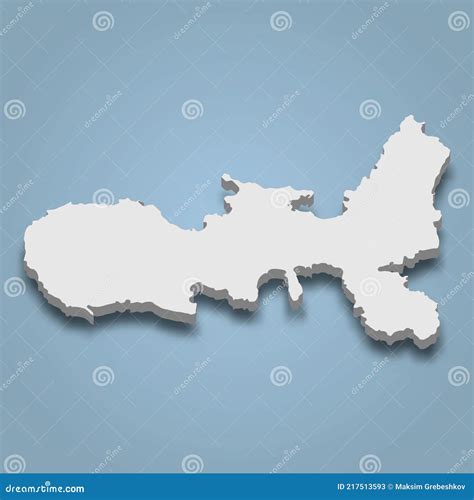 Elba, Italy, Gray Political Map, Site Of The First Exile Of Napoleon Cartoon Vector ...