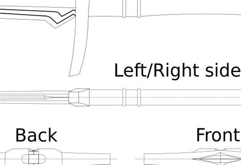 Loki's Dagger 2021 Digital Reference Drawing for Prop Making (Download ...