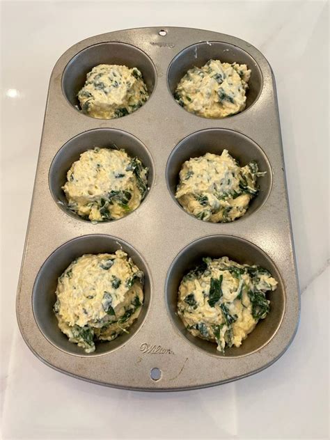 Spinach and Cheddar Muffins - Home Cooking With Julie Neville