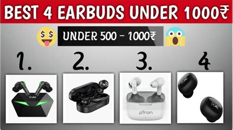 Top 3 Best Earbuds Under_500-1000₹_Tws Earbuds_2023_Sidbilalop - YouTube