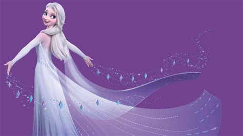 15 new Frozen 2 HD wallpapers with Elsa in white dress and her hair ...