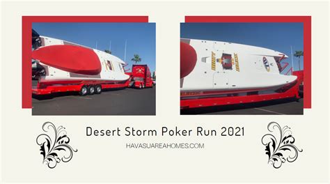 Desert Storm Poker Run Returns to Lake Havasu | Poker run, Lake havasu ...