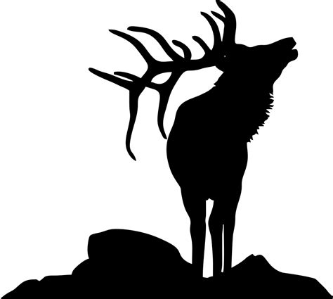 Elk Head Silhouette Images | Free Download Elk Silhouettes