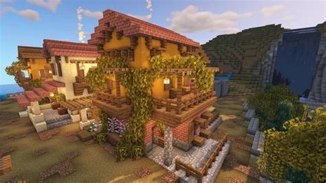 Simple Spanish/Tuscan House Minecraft Map | Minecraft house designs ...