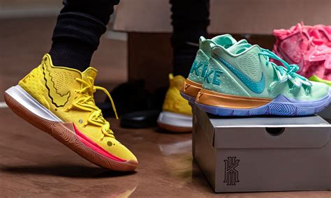 Nike x Spongebob Squarepants Kyrie Sneaker Collection Drops In August