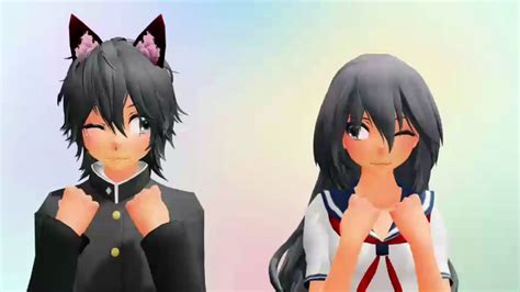 [MMD x Aphmau x Yandere Simulator] Yandere Simulator Model Pack DL - YouTube