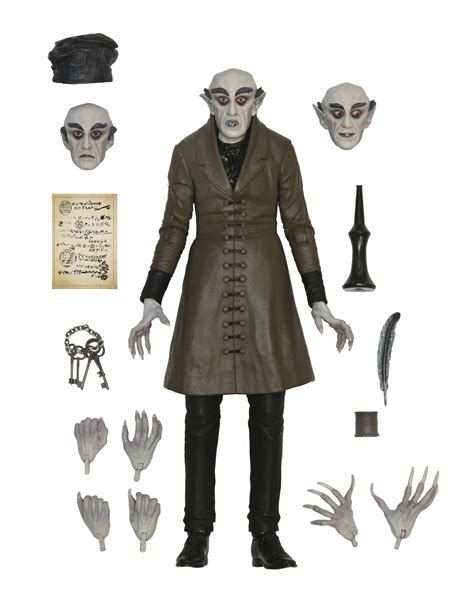 Nosferatu – 7” Scale Action Figure – Ultimate Count Orlok (Color) – NECAOnline.com