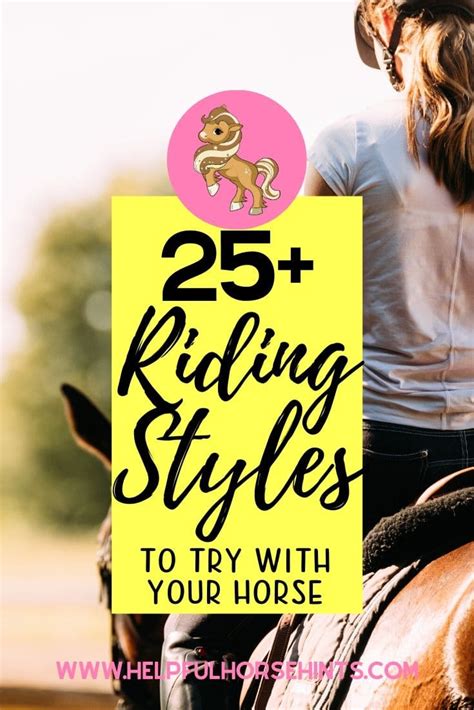 25+ Horseback Riding Styles to Try With Your Horse - Helpful Horse Hints