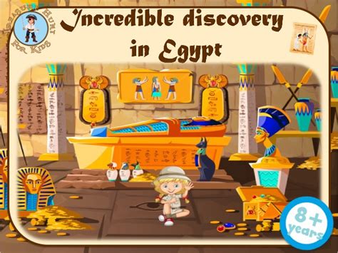 Egypt-themed treasure hunt game to print - Treasure hunt 4 Kids