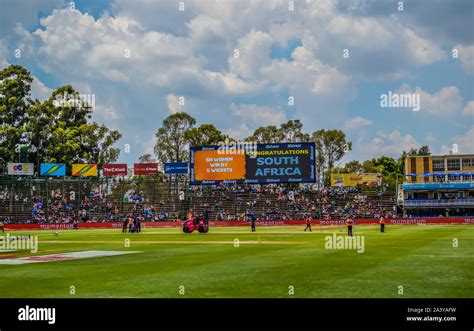 Wanderers cricket Stadium in Johannesburg Stock Photo - Alamy