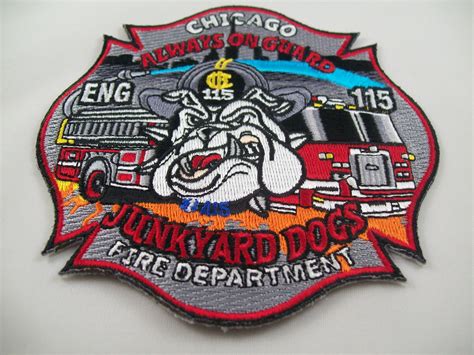 Chicago Fire Department Engine 115 Patch – Shrader's Goods